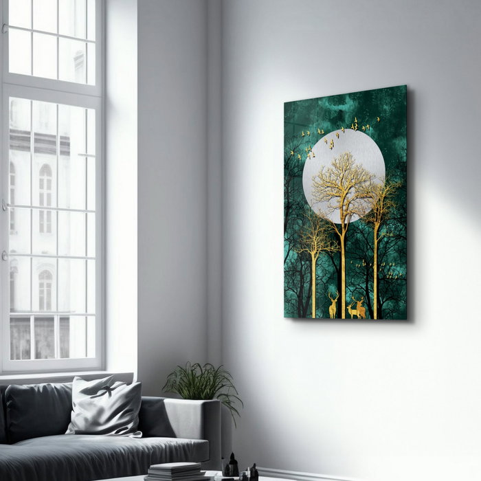 Wallity CAM-1066 Pintura Decorativa de Vidrio Templado Multicolor 46 x 72 cm Wallity CAM-1066 Pintura Decorativa de Vidrio Templado Multicolor 46 x 72 cm